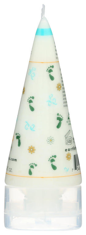 Earth Therapeutics balm on feet with cotton socks for overnight repair