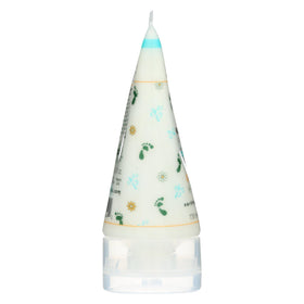Earth Therapeutics jar held in hand showing 4 ounce size and portability