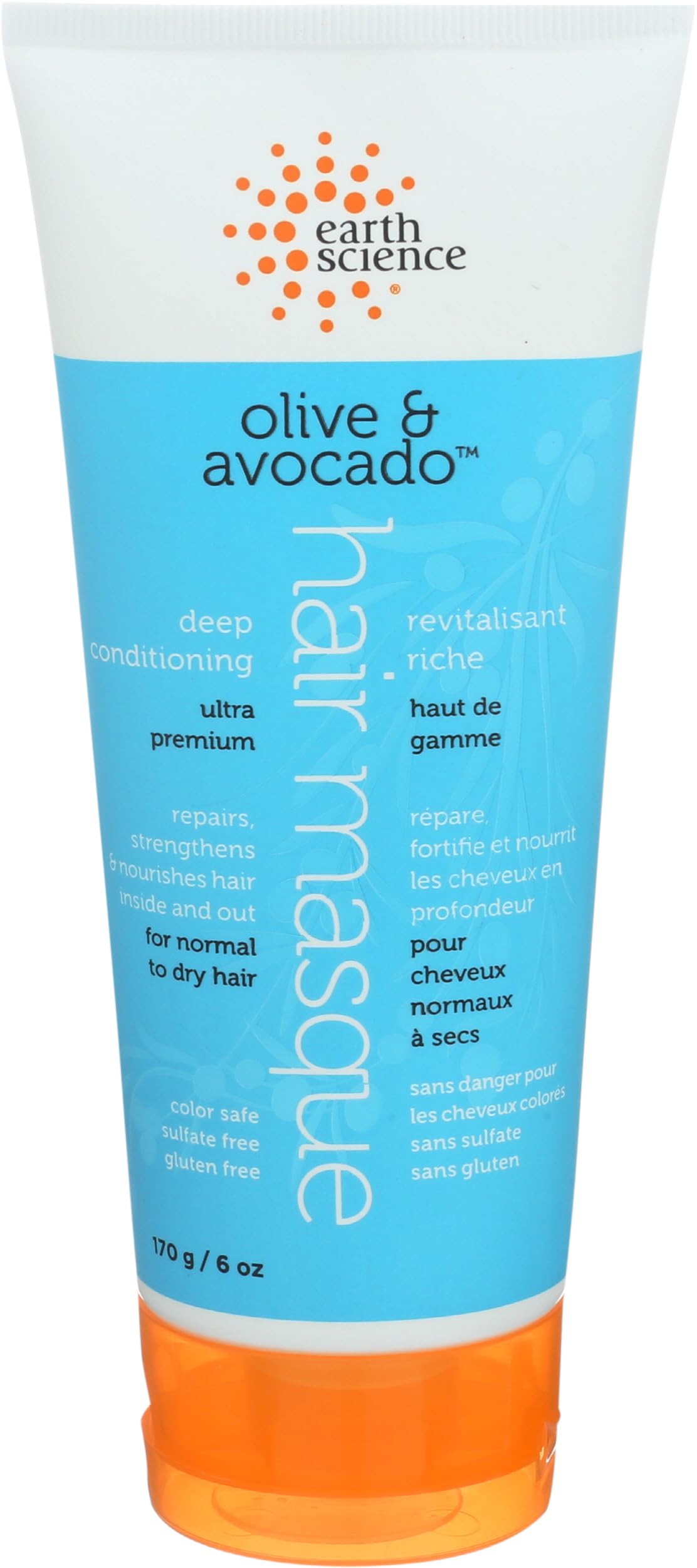 Earth Therapeutics front tube showing product name and 6 oz size benefit