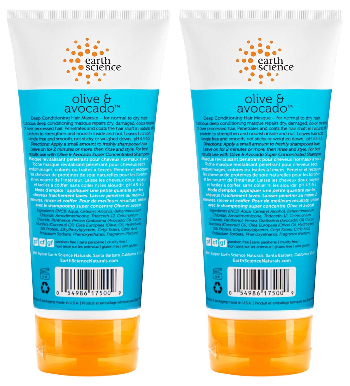Earth Therapeutics open jar texture close-up showing rich creamy masque