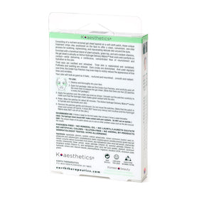 Earth Therapeutics close-up of hydrogel patch texture for smooth hydration