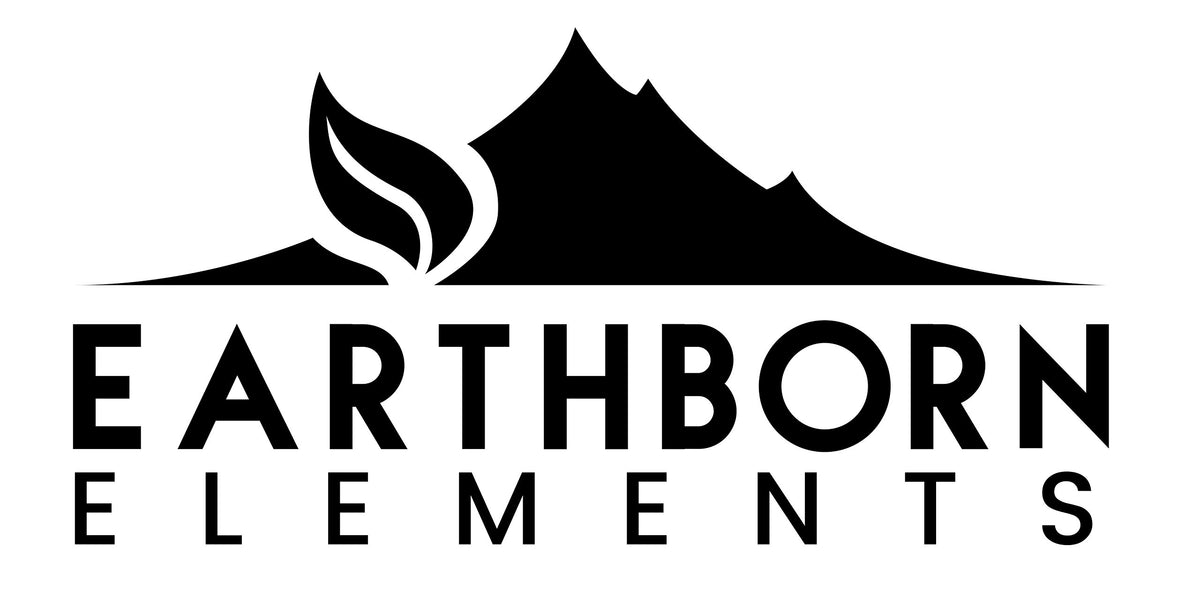 Earthborn Elements bucket next to household items showing size and bulk supply