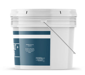 Earthborn Elements pouring salt from open lid demonstrates easy dispensing and convenience