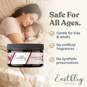 Earthley Wellness teaspoon measurement showing 100mg dosing clarity benefit