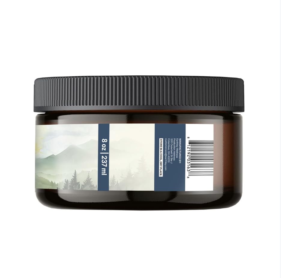 Earthley Wellness key botanicals display including calendula and mango butter