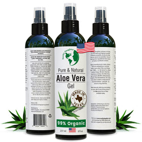 Earth's Daughter front label showing product name and 8 oz size, clear benefits
