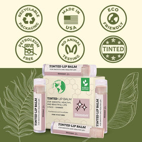 Earth's Daughter ingredients label highlighting organic beeswax and coconut oil