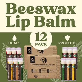 Earth's Daughter lip balm being applied outdoors for quick moisturizing protection