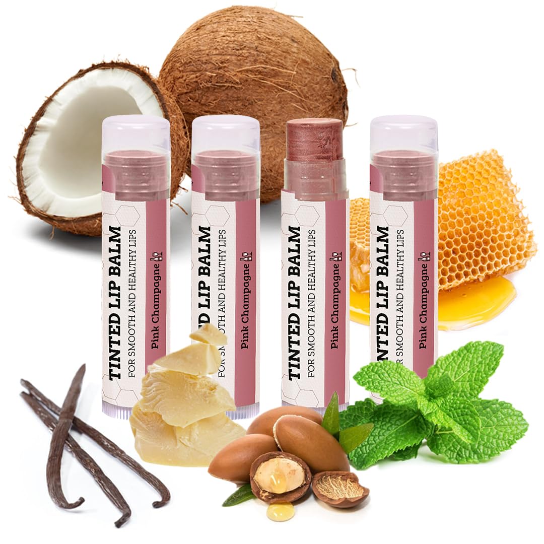 Earth's Daughter lip balm beside coin showing compact travel-friendly size