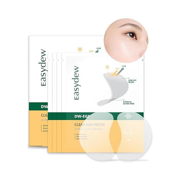 EASYDEW front packaging showing clear patch benefits and compact design