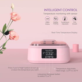 EASYINBEAUTY top-open basin revealing large 3000ml interior for full immersion comfort