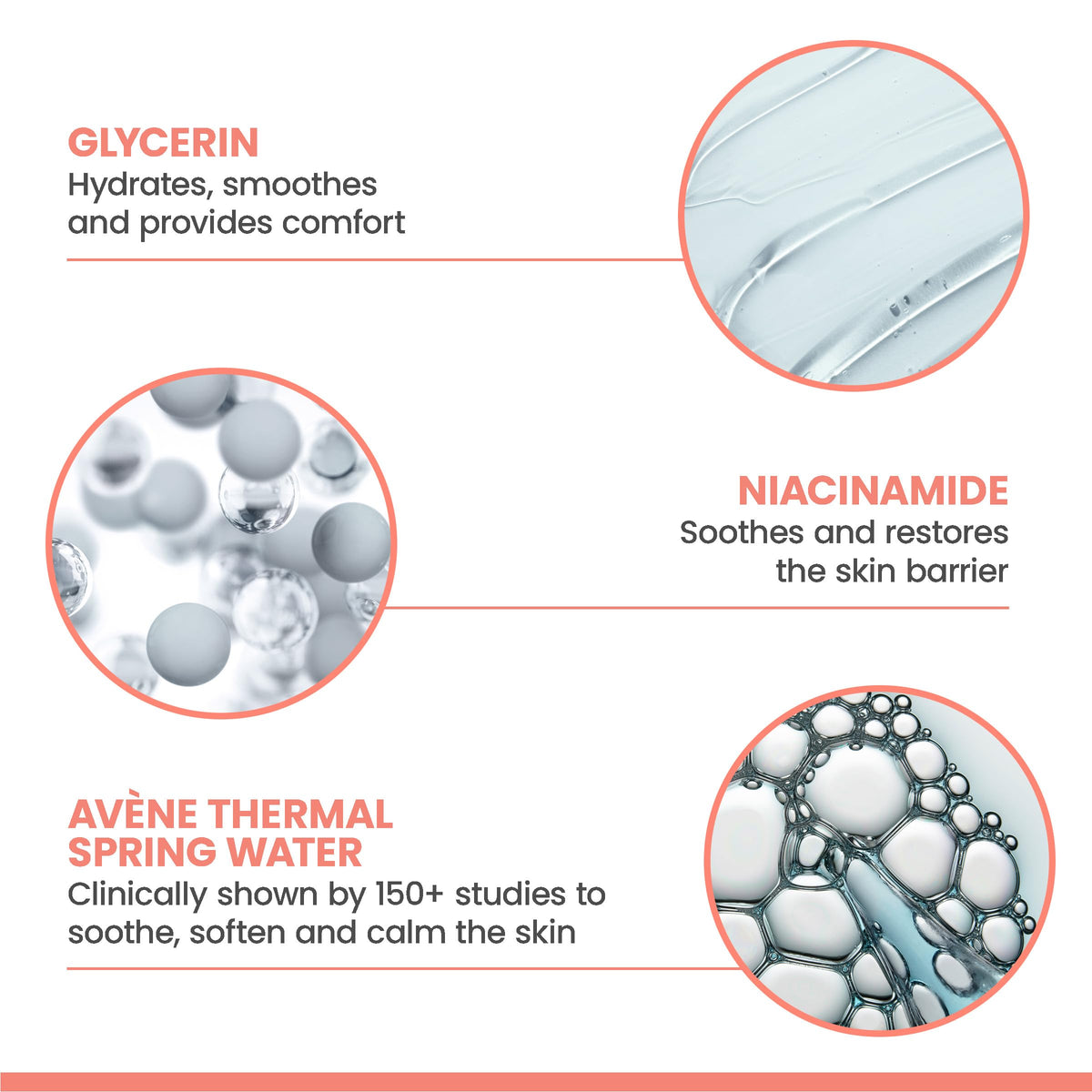 Eau Thermale Avène bottle in hand showing product size and everyday use
