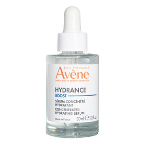 Eau Thermale Avène front bottle showing clear hydrating serum and label benefits