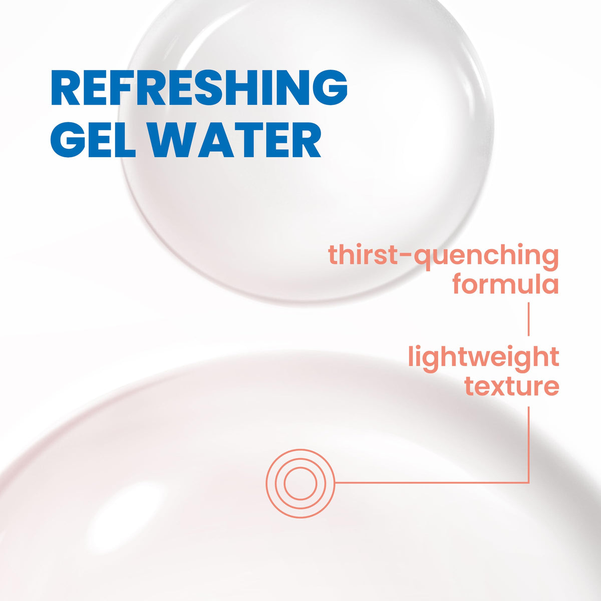 Eau Thermale Avène close-up gel texture demonstrating lightweight, fast absorption