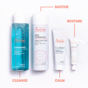 Eau Thermale Avène moisturizer texture on hand demonstrating hydration benefit