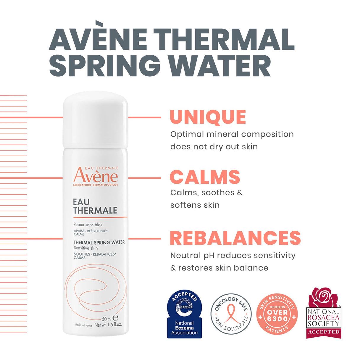 Eau Thermale Avène soothing cream tube close-up highlighting gentle moisturizing benefit