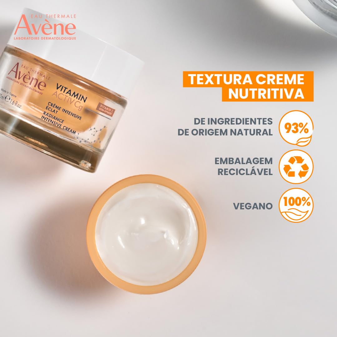 Eau Thermale Avène jar next to coin showing size and travel-friendly convenience benefit