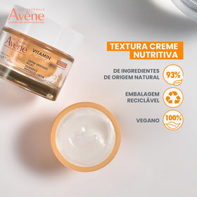 Eau Thermale Avène jar next to coin showing size and travel-friendly convenience benefit