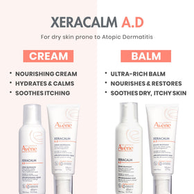 Eau Thermale Avène balm on bathroom counter suggesting daily routine comfort