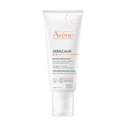 Eau Thermale Avène front packaging showing balm and volume benefit