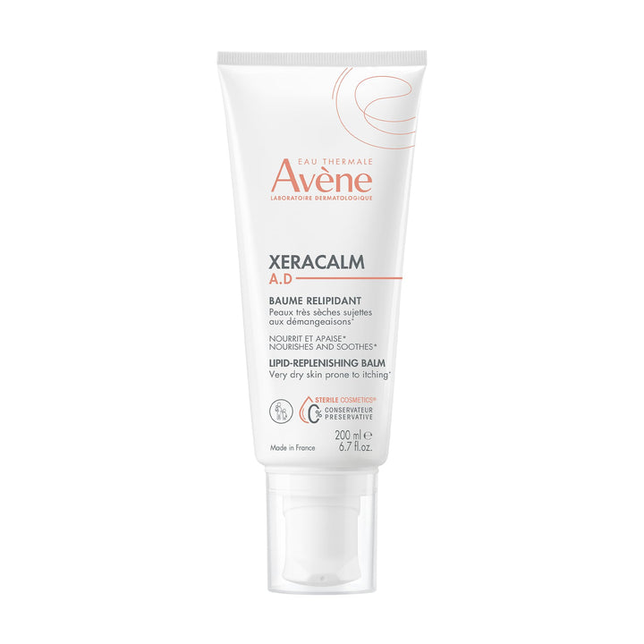 Eau Thermale Avène front packaging showing balm and volume benefit