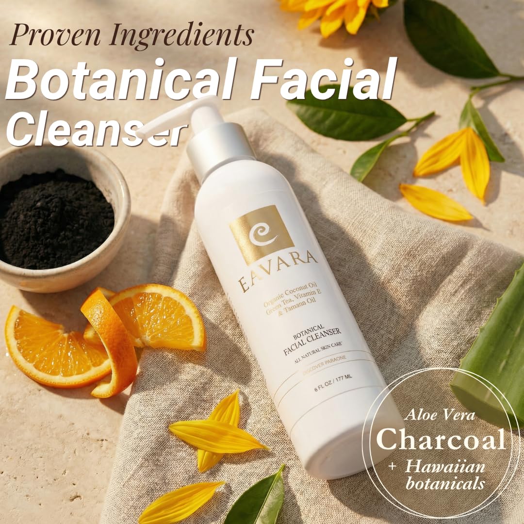 Eavara foamy texture on hand demonstrating gentle lather