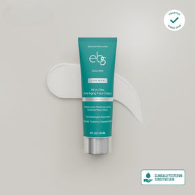 eb5 cream next to eb5 toner and cleanser for full routine