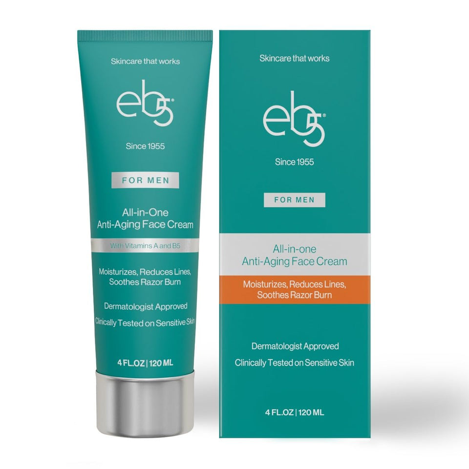 eb5 front tube 4oz showing packaging and benefits