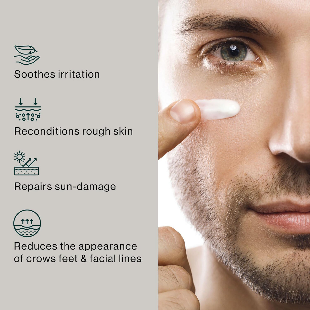 eb5 label close-up highlighting key ingredients and benefits