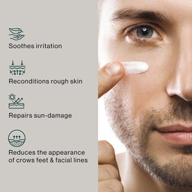 eb5 label close-up highlighting key ingredients and benefits