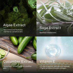 eb5 next to serum and moisturizer showing prep-and-layering benefit