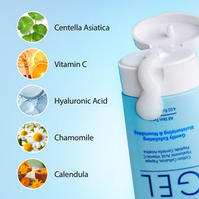 Ebanel body use on elbow highlighting smoothing and pore refining benefit