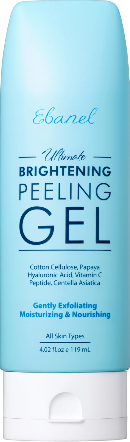Ebanel front packaging showing brightening peeling gel and brand clarity
