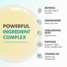 Ebanel texture close-up of serum demonstrating lightweight hydrating feel