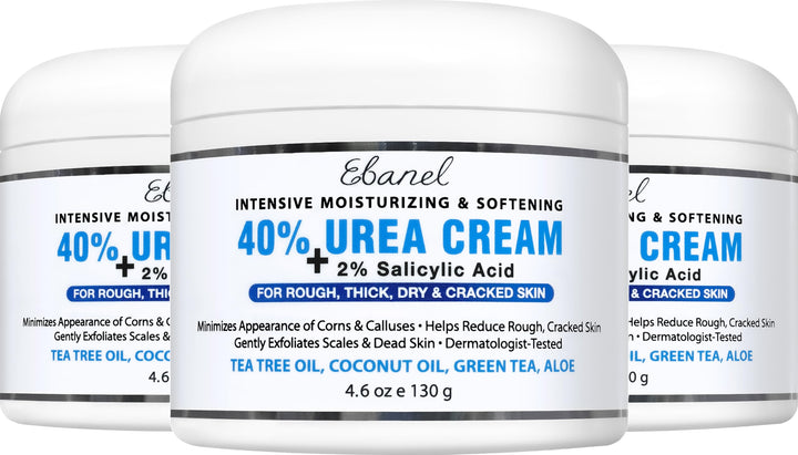 Ebanel front tube showing product label and benefit of deep moisturizing