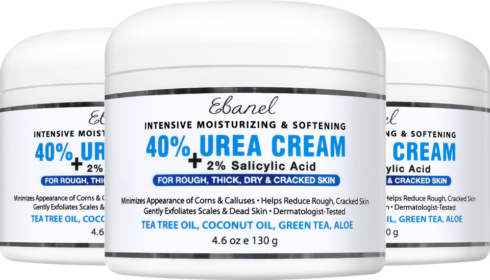 Ebanel front tube showing product label and benefit of deep moisturizing
