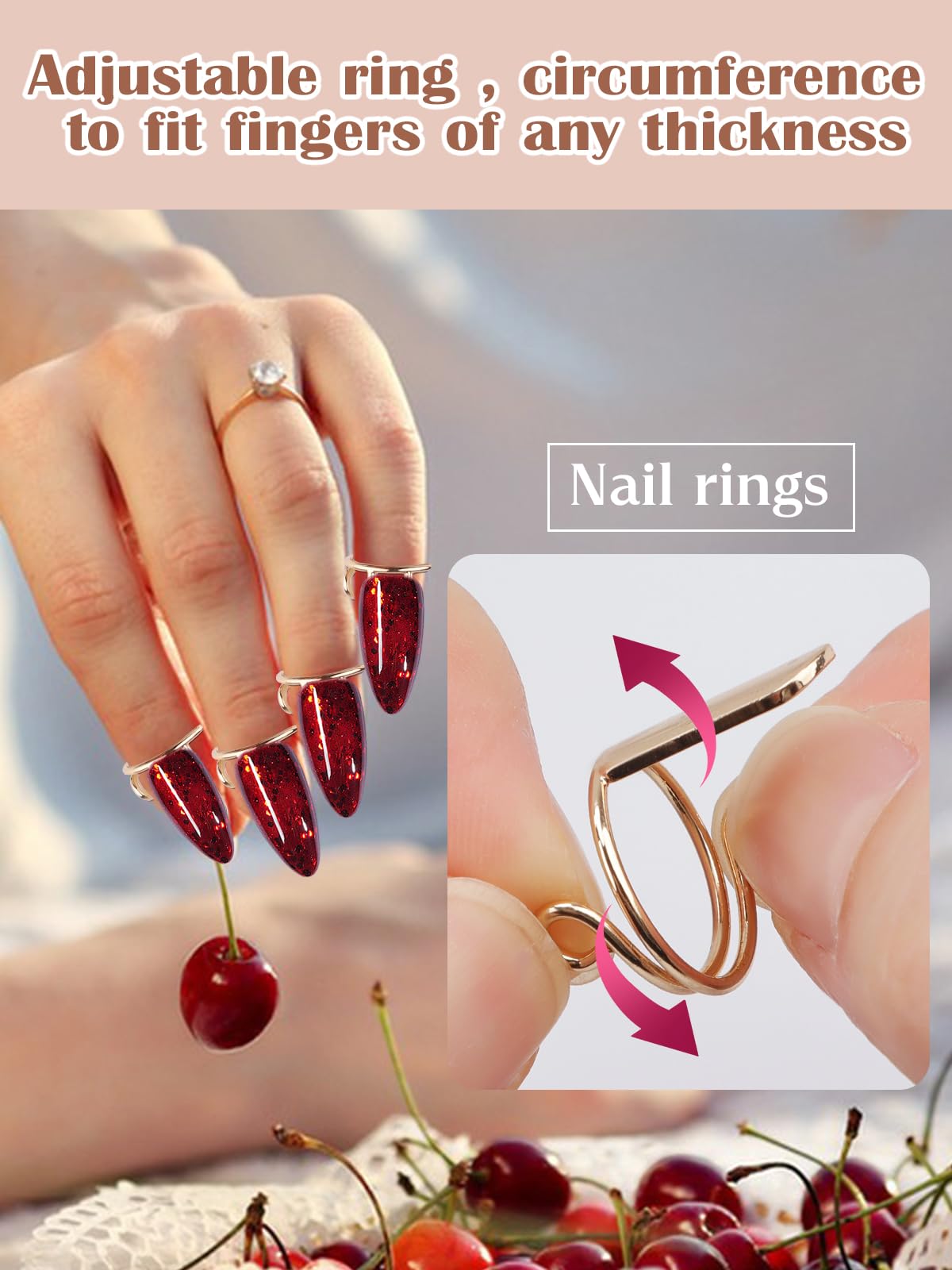 EBANKU adhesive tab sheets spread out, convenient supply for quick nail changes