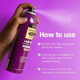 EBIN NEW YORK 80ml bottle next to a ruler to show size and portable convenience