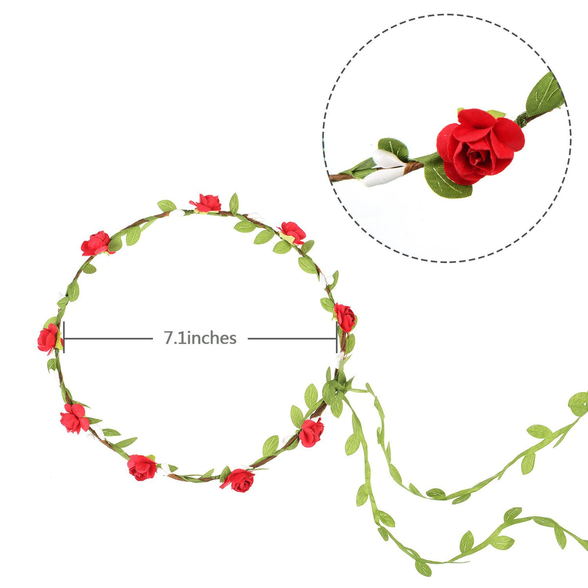 EBOOT multicolor crowns arranged flat to display variety