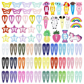 ECADY front packaging showing 100pcs colorful clips and benefits