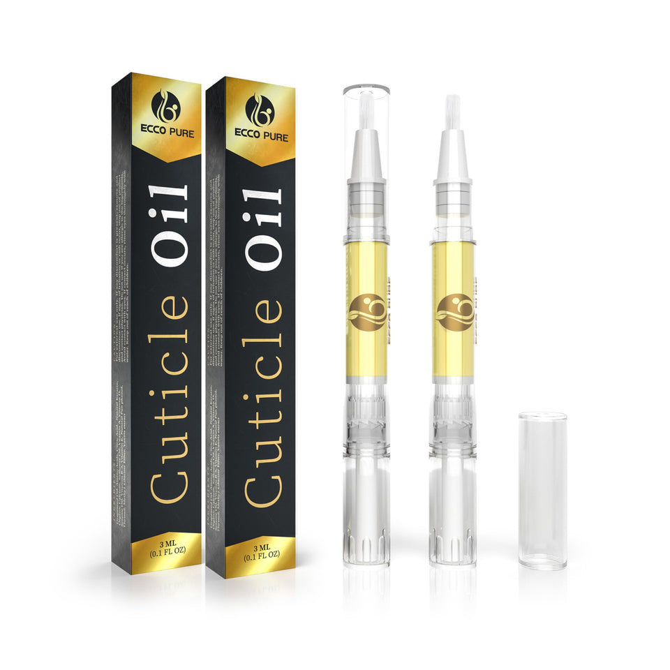 ECCO PURE front packaging showing two pens, tidy storage benefit