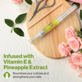 ECCO PURE oil texture on skin close-up showing quick absorption benefit
