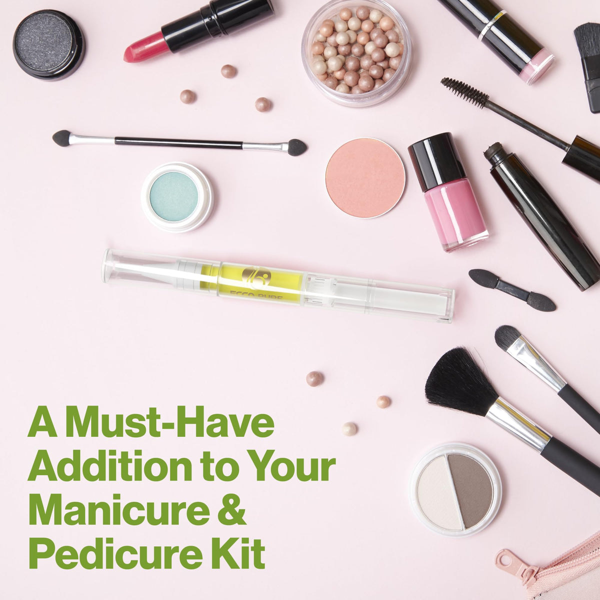ECCO PURE two pens in travel case showing convenience for on-the-go care