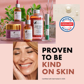 Eclat Skincare toner placed on bathroom shelf in lifestyle setting for daily routine inspiration