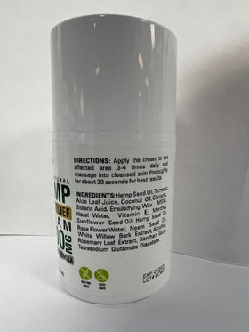 Eclipse Hemp cream on bathroom shelf in lifestyle scene suggesting daily routine use
