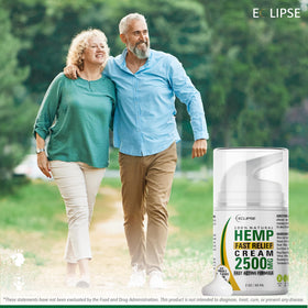 Two Eclipse Hemp cream tubs side-by-side illustrating the 2-pack value