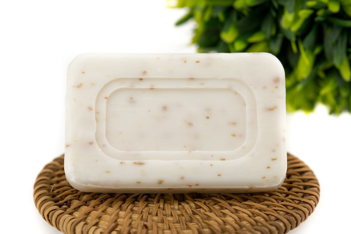 ECO Amenities soap placed in hotel bathroom demonstrating neat guest presentation