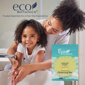 Eco Botanics open bulk case with 100 bars, simplifies inventory management