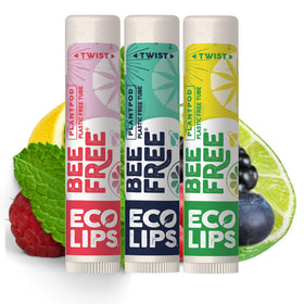 Eco Lips front packaging showing variety pack and sustainable promise