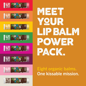 Eco Lips gift box ready to present emphasizing eco-friendly packaging and gifting